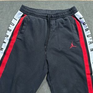 Men's Jordan Fleece Casual Black Long Pants size M